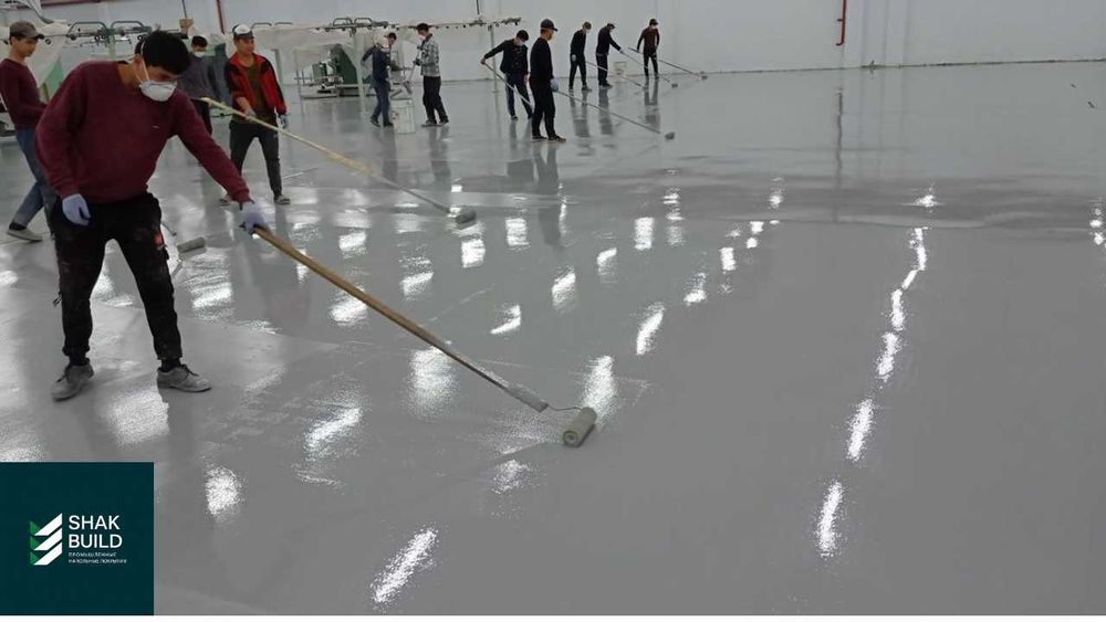 Наливные полы под ключ: от заливки бетона-стяжки до сдачи объекта