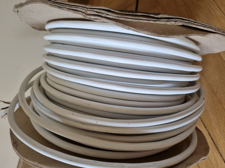 Cablu electric rigid ignifug cu izolație de aluminiu 2 x 2 mm și  3 x1,5 mm