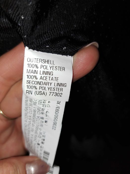 sacou de matase cu buline, marca ZARA