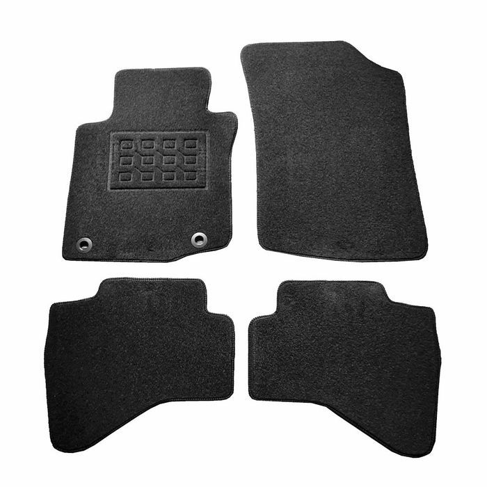 Covorase mocheta Toyota Aygo 9/2005->2014, 3/5 usi, Negre, set de 4 bucati