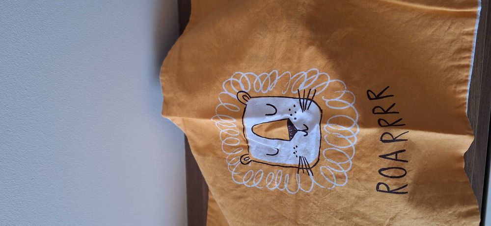 Нов бебешки спален комплект от 4 части за матрак 60/120.