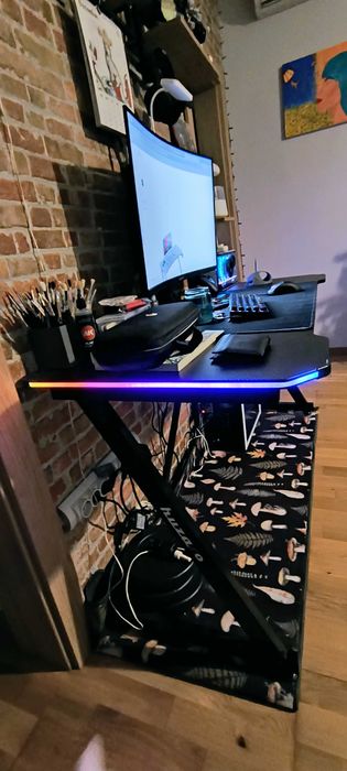 Геймърско бюро / Huzaro Hero 3.3 / RGB / 140 см