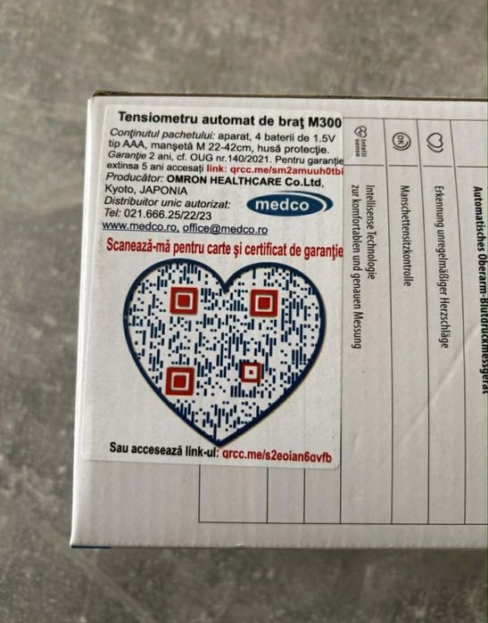 Tensiometru Omron