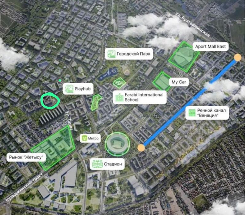 Dream city eco 2 комн 54 кв