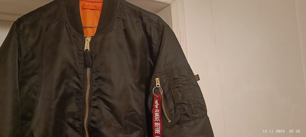 Бомбер Alpha Industries Ma-1 Оригинальный