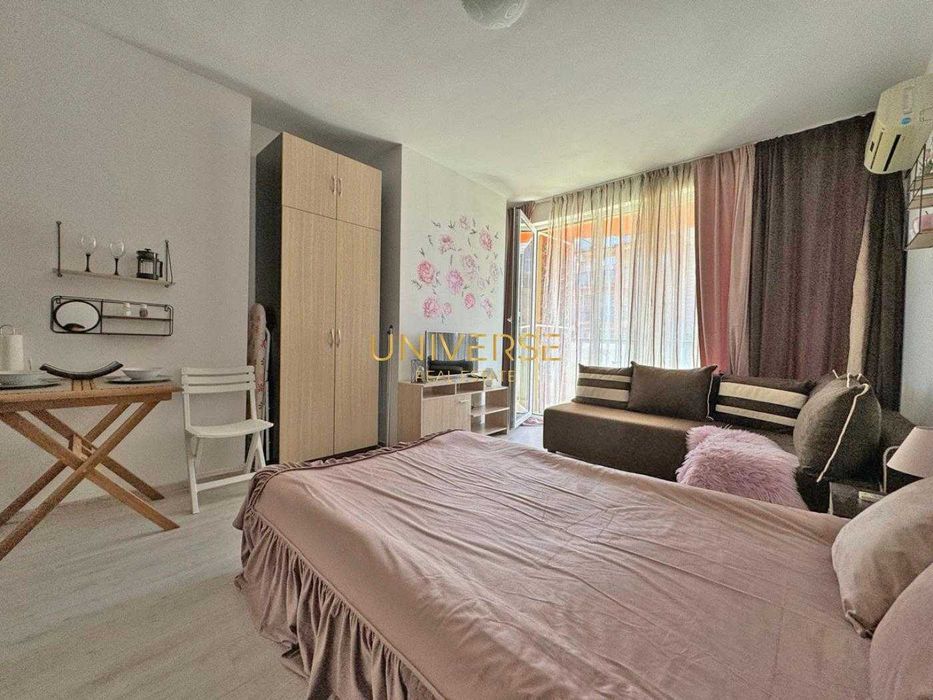 Продава се Едностаен апартамент в к.к. Слънчев бряг - 38 кв.м за 1224 €/кв.м - Снимка #1