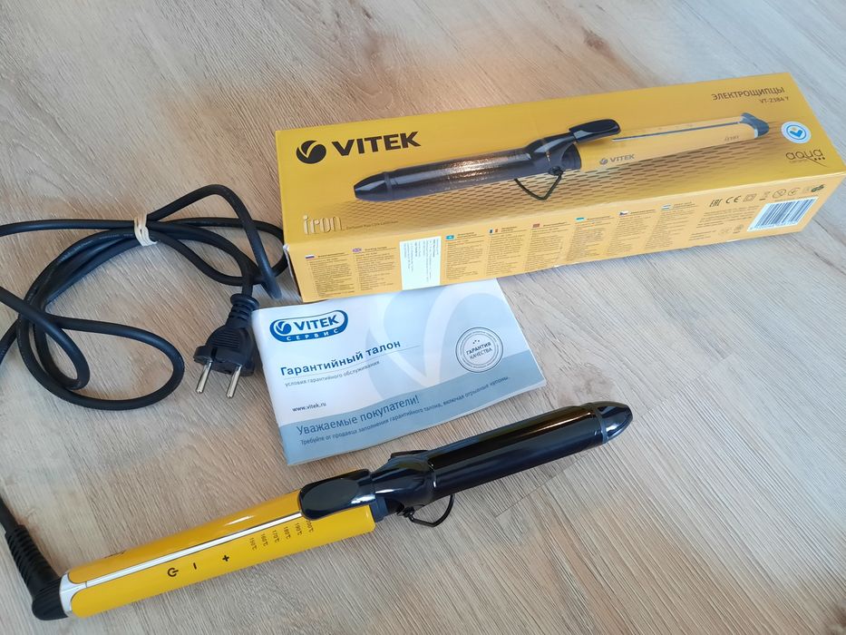 Продам плойку-электрощипцы Vitek, отличный подарок