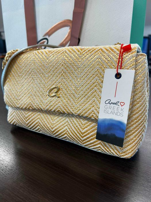 ЧАНТА  за през рамо GOLD AXEL