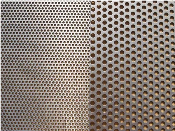 Tabla perforata de inox