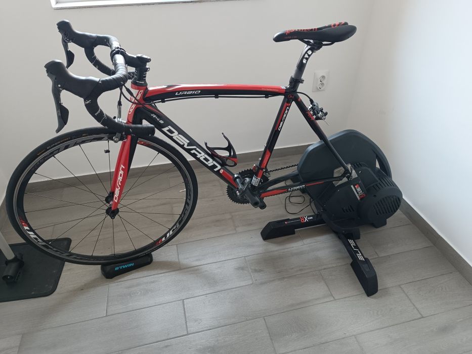 Home trainer+bicicleta Devron Urbio