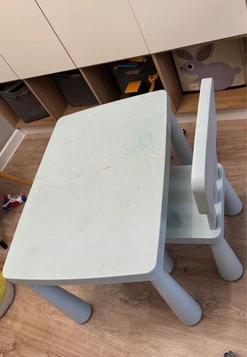 Ikea детский стол и стул
