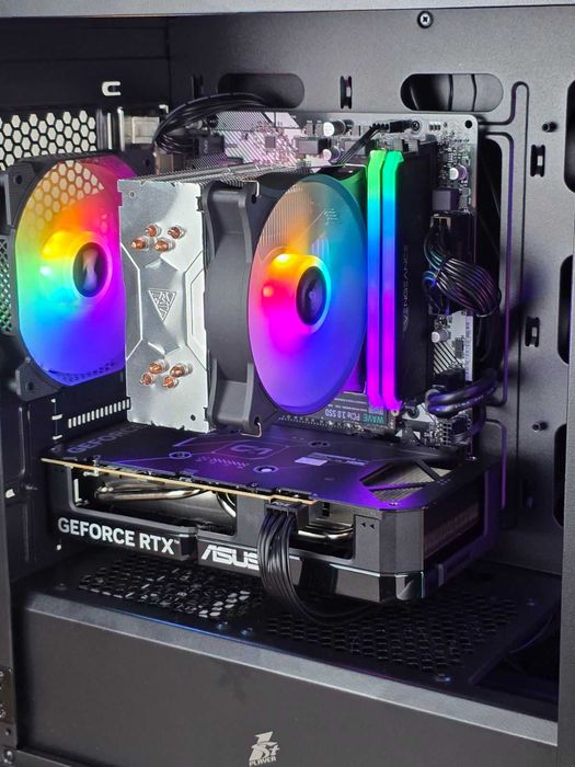 Нов | intel i5 14400F | RTX 5060 | 16 GB RAM | NVMe | Геймърски