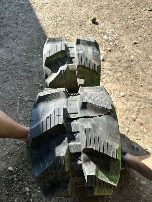 Șenilă S230x48x66 nouă și cupă de 20 cm