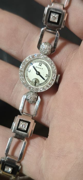 Rolex original aur 18 k diamante