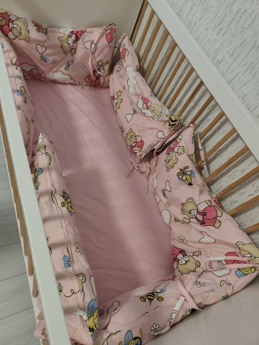 Обиколници с връзки и цип за легло 120/60