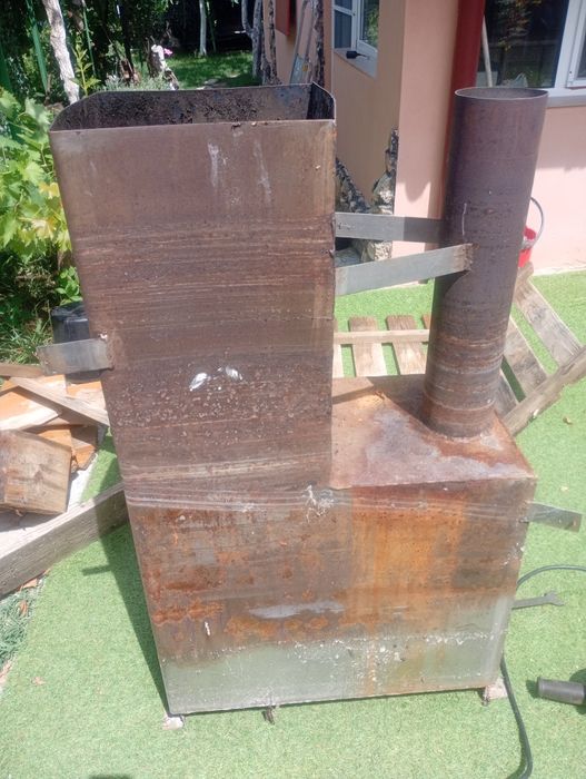 Sobă inox ciubăr