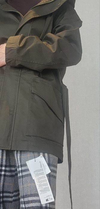 Зеленая куртка Uniqlo, размер S-М