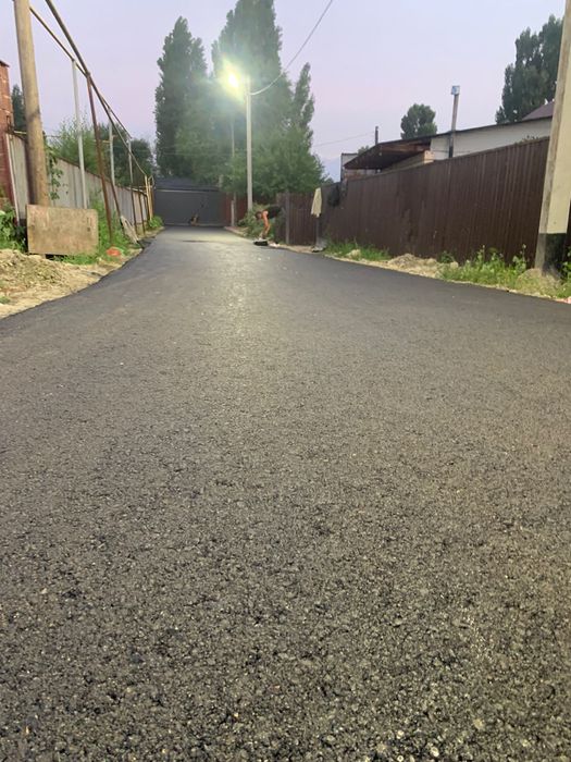 Асфальт асфальтирование бордюр поребрик