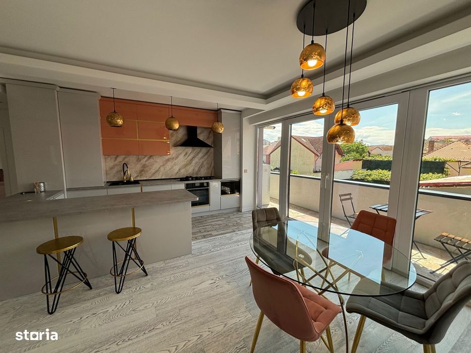 Apartament de 3 camere de închiriat, în bloc nou, zona Trei Stejari — fotografia 2