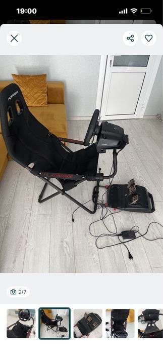 Продавам стойка за волан и педали на Playseat Challenge