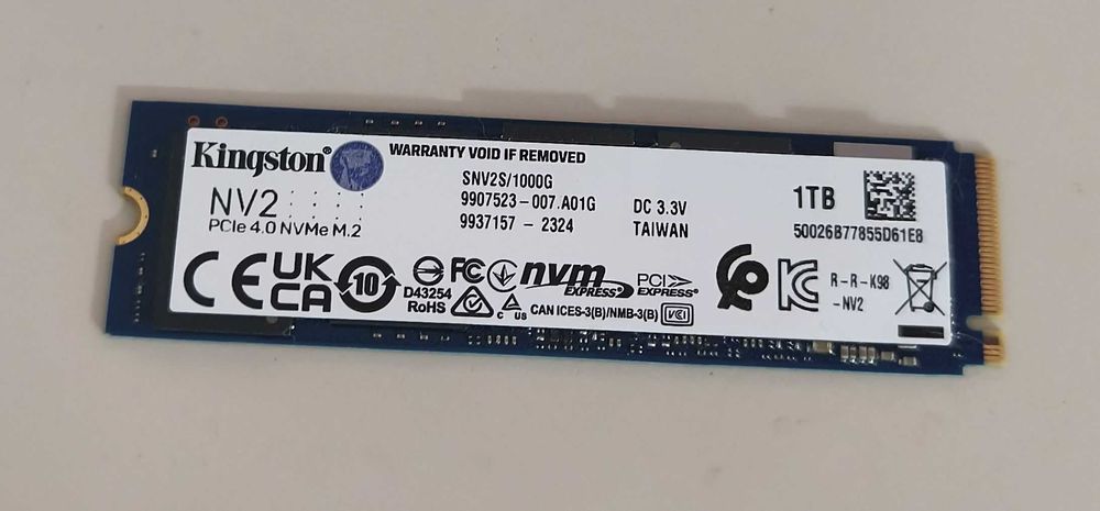 SSD NVME Kingston 1TB PCIe 4.0