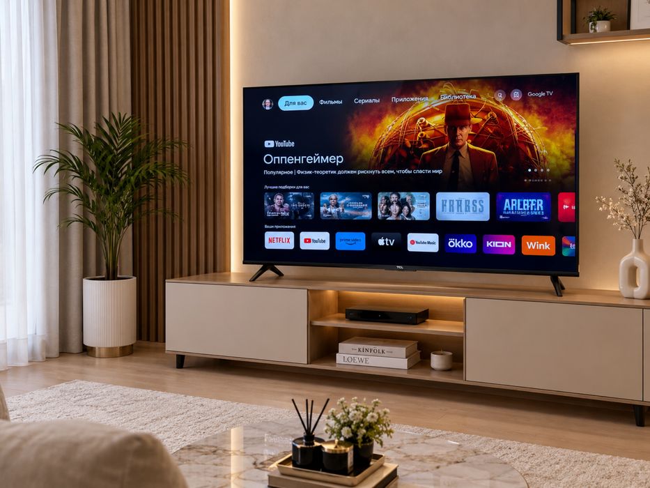 ‼️ Телевизор TCL 55” 4K Ultra HD Google TV ‼️