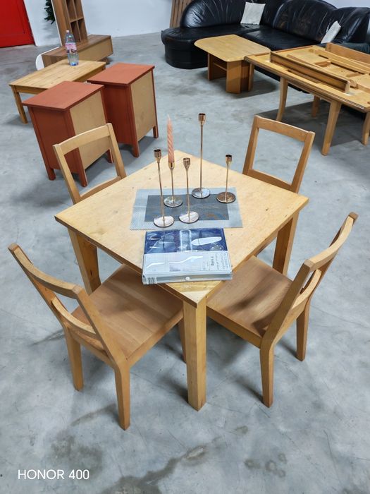 Masa cu Scaune - Lemn Masiv - Mobilier Germania