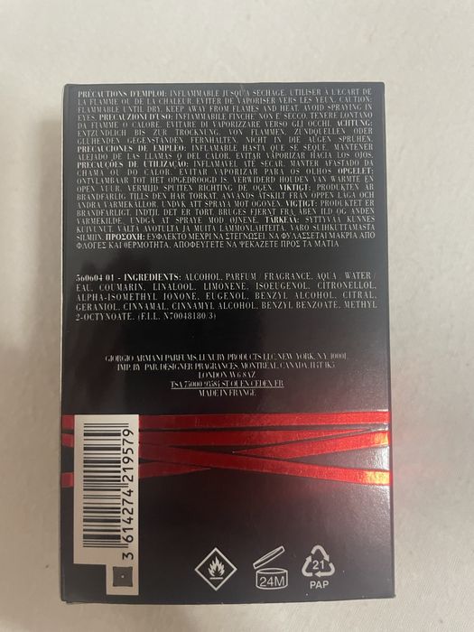 Armani Stronger With You Parfum – Intense Elegance, Modern Masculinity