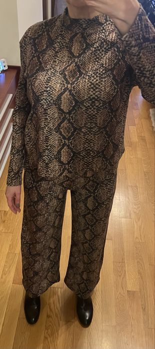 Сет Zara леопардов принт