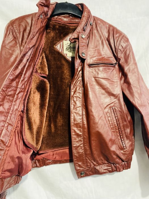 Geaca de piele naturala