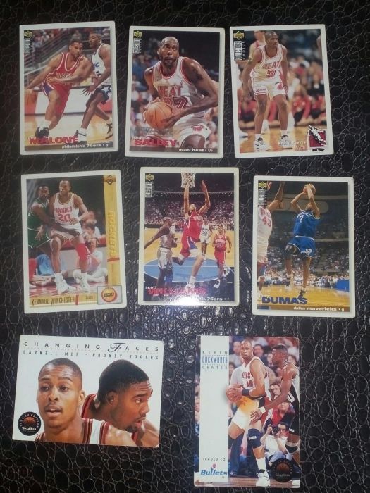 Продавам колекция картички на баскетболисти USA
