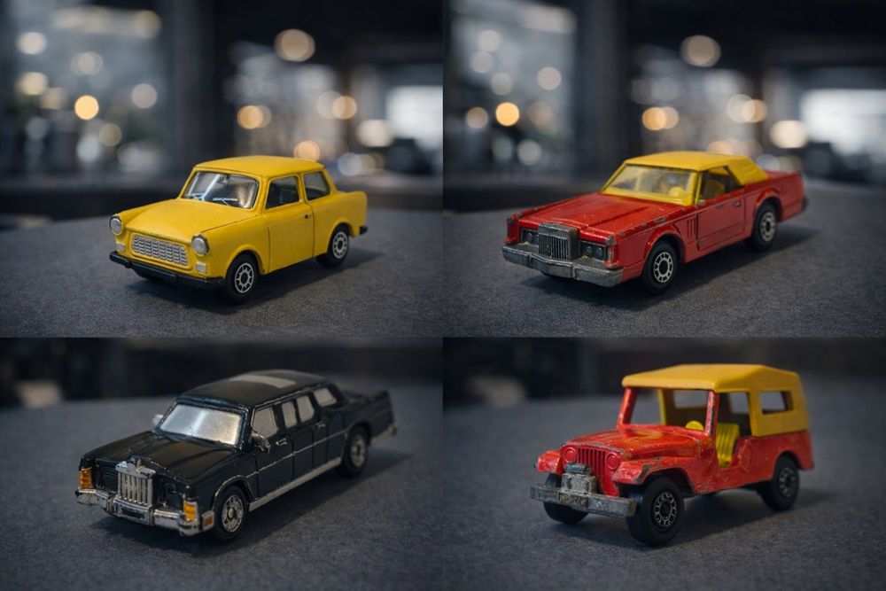 Lot 4 mașinuțe colecție