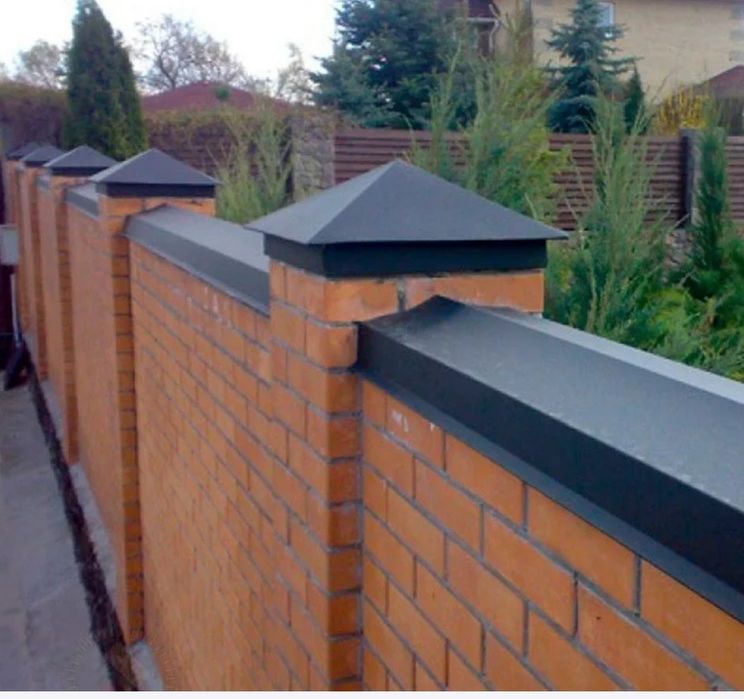 Колпаки на заборный столб