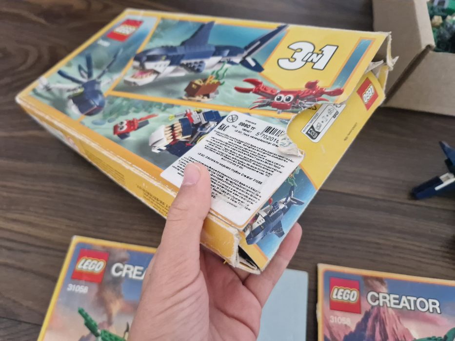 Лего креитер 31088 и 31058