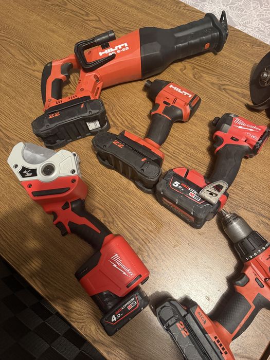 Vand Impact Hilti si Milwaukee