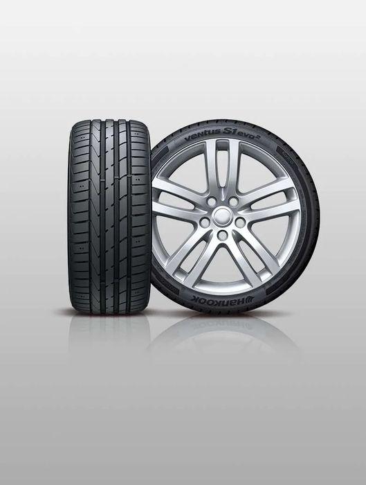 Set 4 jante BMW originale pe 20” cu anvelope Hankook – X5 E70