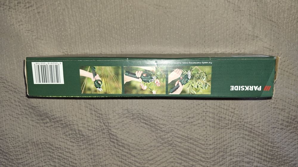 Продавам акумулаторна ножица за клони Parkside Парксайд