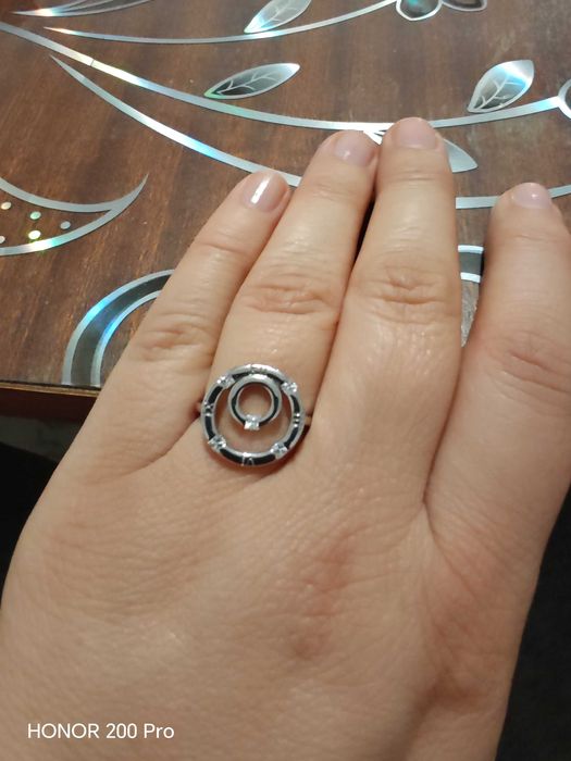 Сребърен пръстен, висулка и гривна