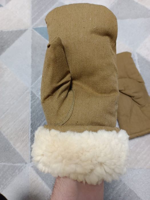 Рукавицы на овчинном меху