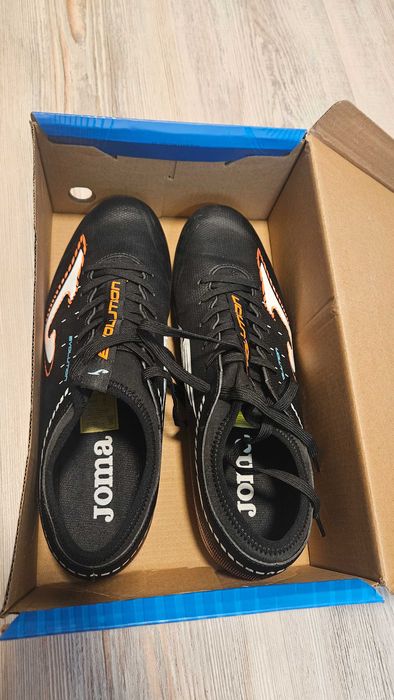 Ghete fotbal Joma Evolution AG Black/Orange – mărimea 43
