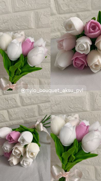 Тюльпаны ручной работы