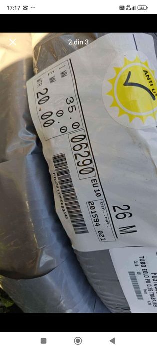 Vând furtun  maschio gaspardo de 35