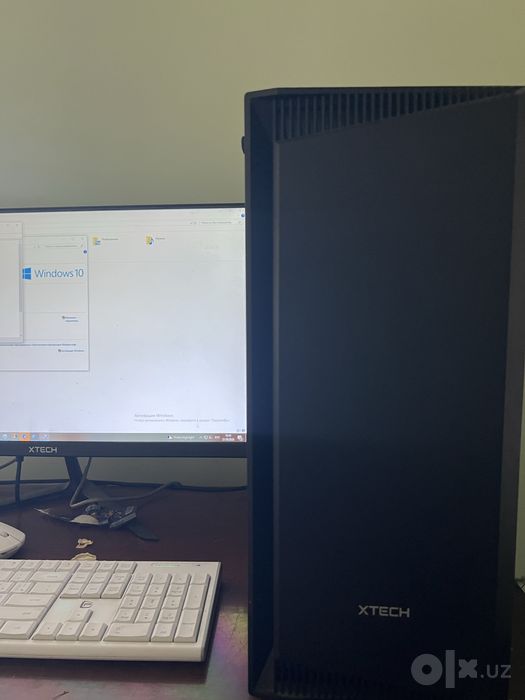 Системный блок i3-10100F, RX 550, SSD+HDD ОЗУ 8GB