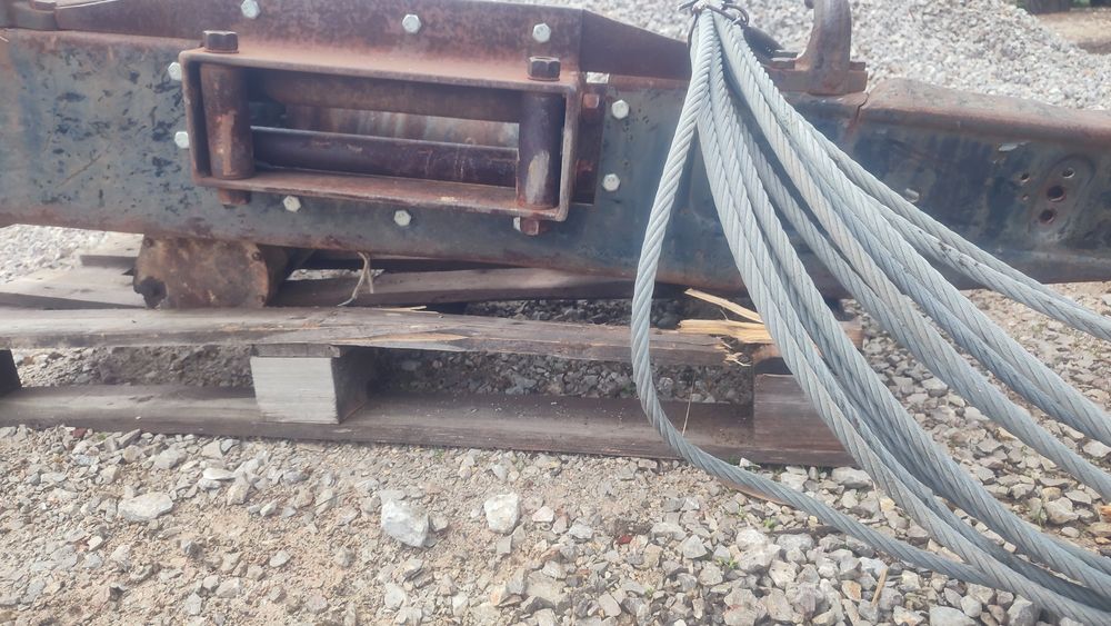 Лебедка с ролки и въже за  Газ 66, Зил 131, Зил 157