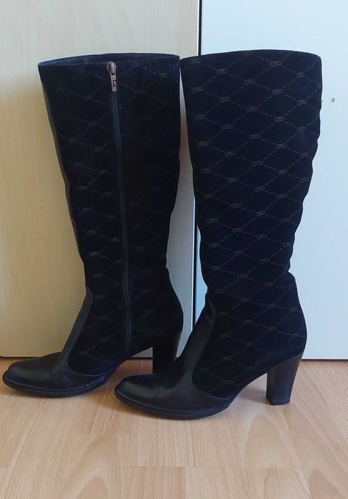 Зимние сапоги на меху.