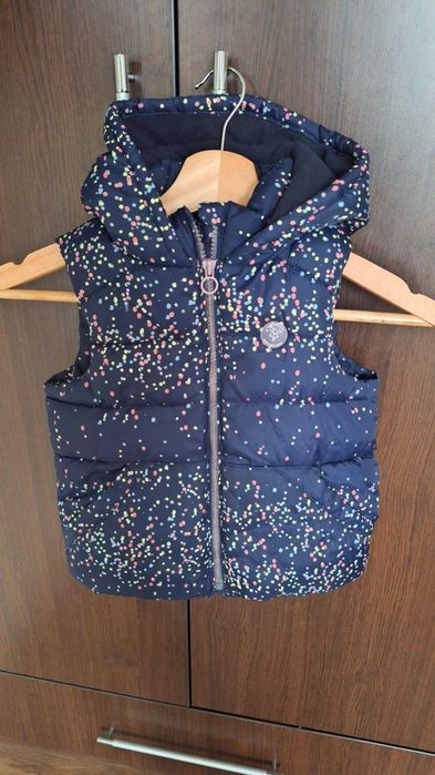 Пухен елек Zara, 104см, 3-4г