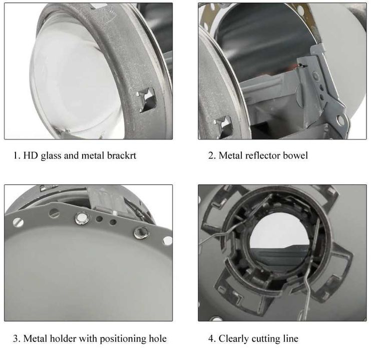 Lupe Bixenon -inlocuire lupe OEM arse VW Golf,Tiguan,Touareg,Passat