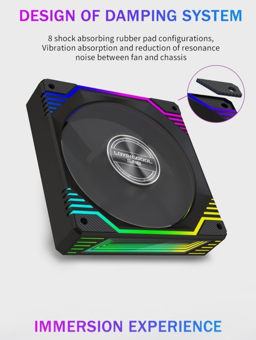 Аргб Кулера для корпуса ПК 120 мм