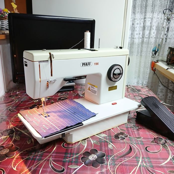 Masina  cusut PFAFF cu graifar industrial rotativ si multiple operatii