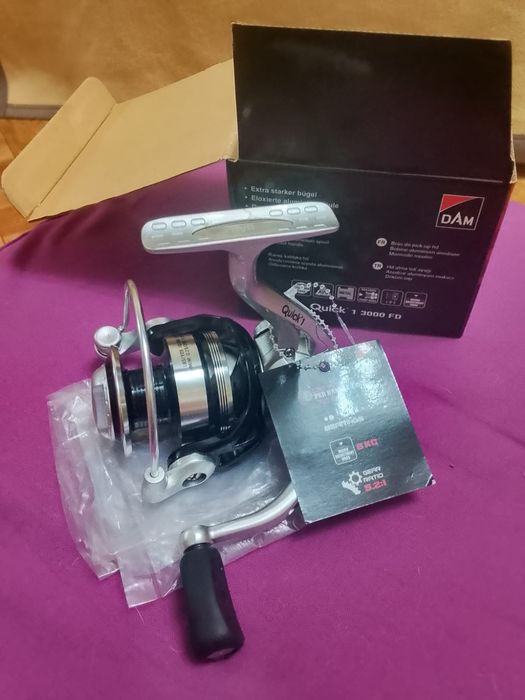 Продам спиннинговую катушку DAM Quick 1 3000 FD